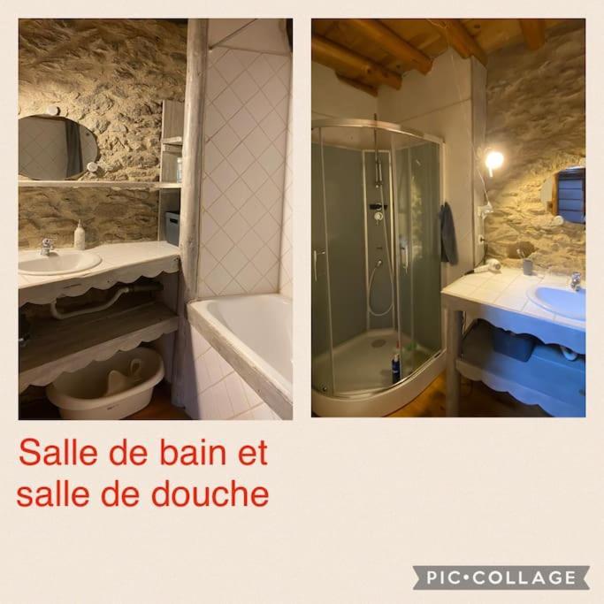 Villa L'Eterlou Authentique Partie De Corps De Ferme 10Pers. à Targassonne Extérieur photo