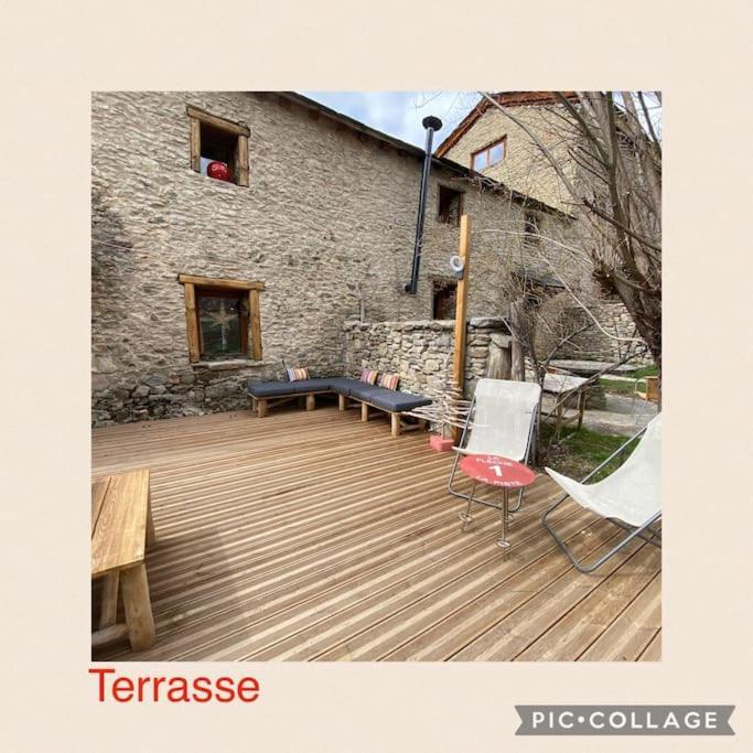 Villa L'Eterlou Authentique Partie De Corps De Ferme 10Pers. à Targassonne Extérieur photo