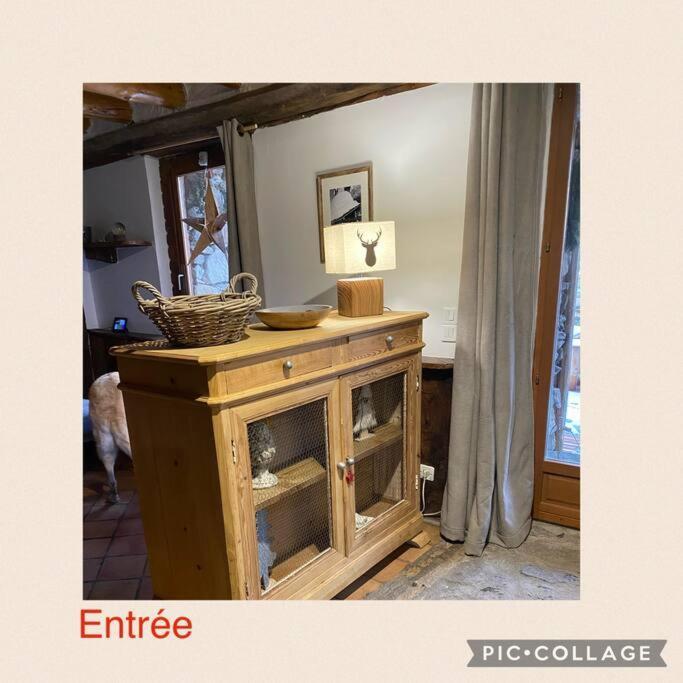 Villa L'Eterlou Authentique Partie De Corps De Ferme 10Pers. à Targassonne Extérieur photo